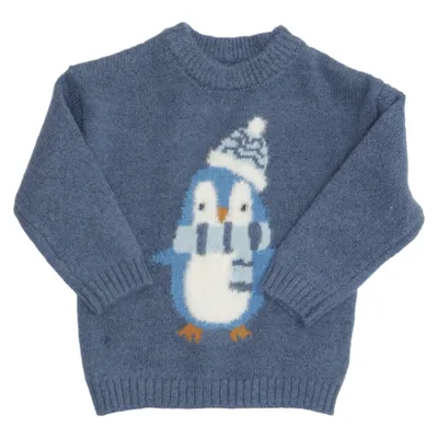 Pull de Noël (Bleu, Multicolore) de Dunnes Stores Acrylique, Élasthane, Polyamide, Polyester