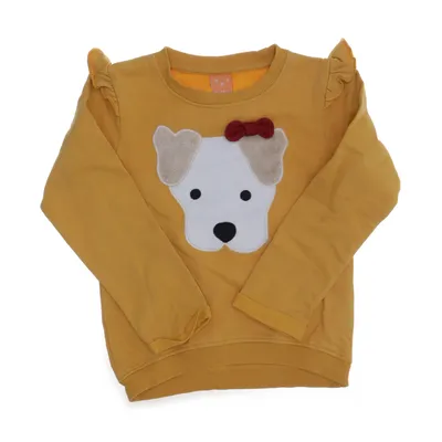 Collegetröja (Gul, Vit) från Pusblu Bomull