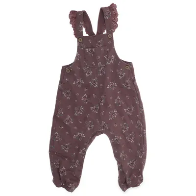Dungarees (Pink, Multicolored) from Newbie by KappAhl Cotton
