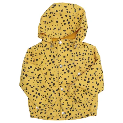 Regnjakke (Gul, Sort) fra Minimarket Polyester