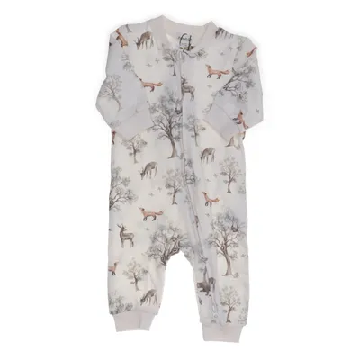 Sparkdräkt (Beige, Flerfärgad) från Newbie by KappAhl Bomull