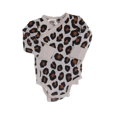 Romper (Beige, Meerkleurig) van Lindex Baby Katoen, Elastaan