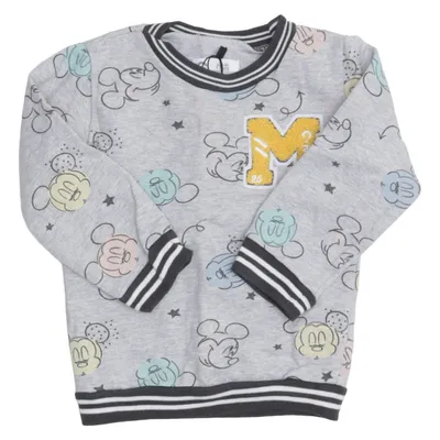 Sweatshirt (Grå, Flerfarvet) fra Cubus Mini Økologisk bomuld