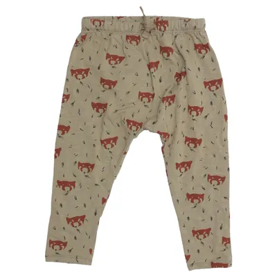 Pajama pants (Hailey Pants, Kelp AOP Bear) from Soft Gallery Elastane, Organic cotton