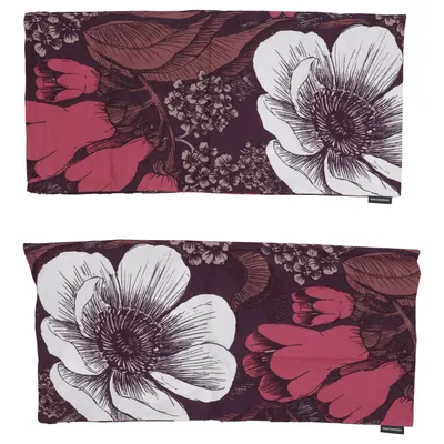 Hovedpudebetræk (Lilla, Pink, Flerfarvet) fra Marimekko Bomuld