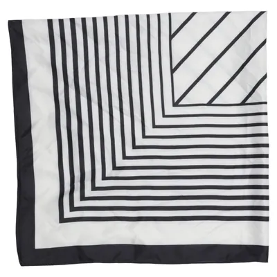 Mouchoir (Noir, Blanc) de Mango
