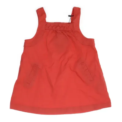 Dungaree dress (Red, Multicolored) from Zara Baby Cotton, Elastane
