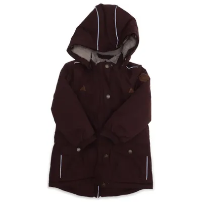 Parka (Brown) from Mikk-line Nylon