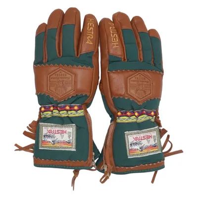 Handskar (Brun, Grön) från Hestra Polyamid, Polyester, Polyuretan