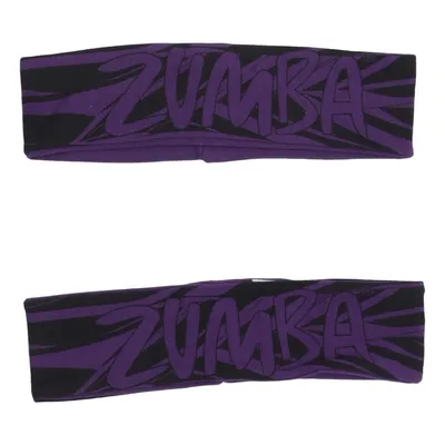 Hairband (Black, Purple) from Zumba Cotton, Elastane