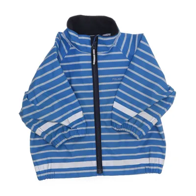 Regnjacka (Blå, Vit) från Polarn O. Pyret Återvunnen polyester