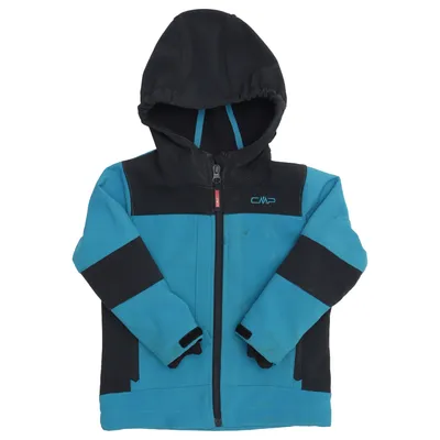 Softshell jacket (Blauw, Grijs) van CMP Elastaan, Polyester