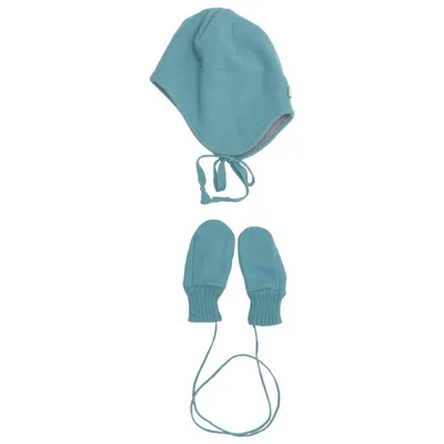 Accessoarset (Blå) från Disana Bomull, Ull