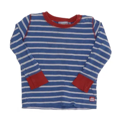 Långärmad t-shirt (Blå, Vit, Röd) från Kaxs Proxtec Ekologisk bomull