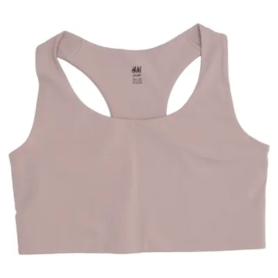 Sports bra (Beige) from H&M Sport Elastane, Polyamide, Polyester