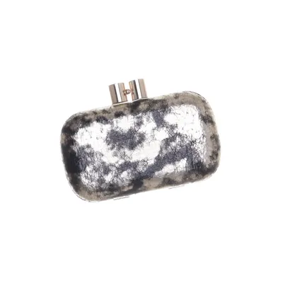 Clutch bag (Silver, Black) from Eternel