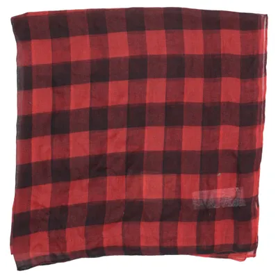 Halsdoek (Rood, Zwart) van Trn1961 Polyester