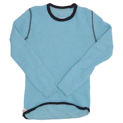 Collegetröja (Blå) från Woolpower