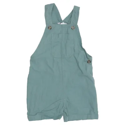 Hängselshorts (Blå) från Zy Bomull, Linne