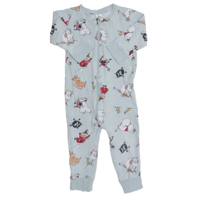 Rompers (Blue, Multicolored) from Moomin by Lindex Cotton