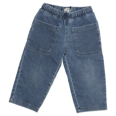 Jean (Bleu) de Minories Coton, Élasthane, Polyester