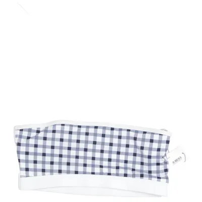 Tube top (Blue, White) from Heidi Klein Elastane, Polyamide, Polyester