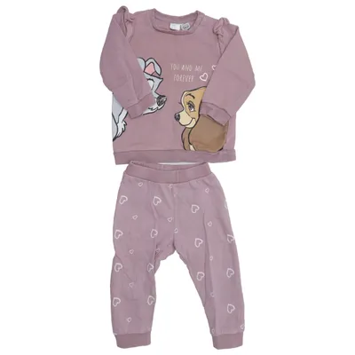 Tenue d'intérieur (Rose) de H&M Coton, Élasthane, Polyester
