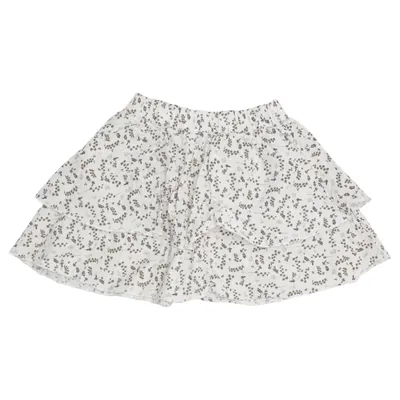 Jupe (Blanc, Multicolore) de Gro Coton