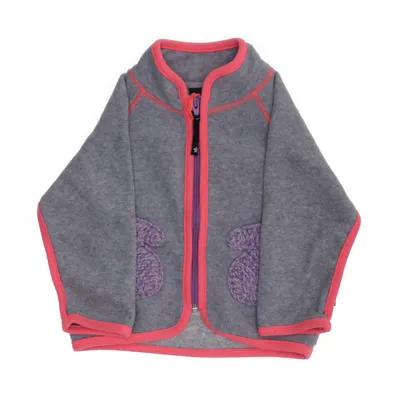 Fleecejacka (Grå, Rosa, Lila) från Molo Polyester