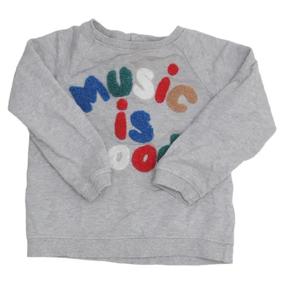 Sweatshirt (Gris, Multicolore) de Bout'chou Coton