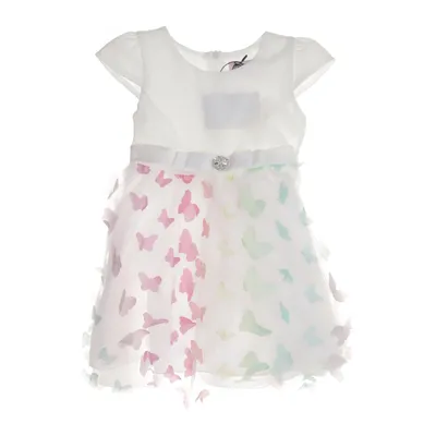 Bloemenmeisjes jurk (Wit, Meerkleurig) van Pretty Baby Polyester