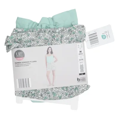 Pyjamas (Vit, Grön) från Up2Fashion Bomull