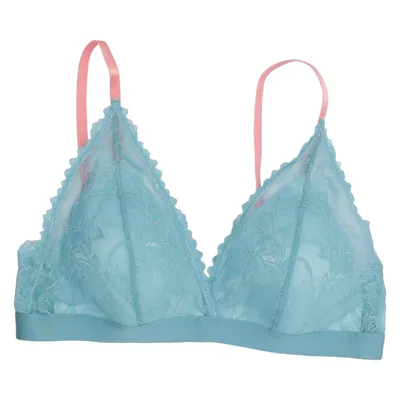 Bralette (Blue, Pink) from Mey Elastane, Polyamide