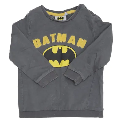 Sweatshirt (Grå, Gul) fra Batman Bomuld