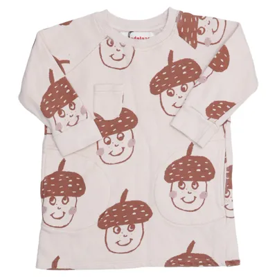 Sweatshirt (Beige, Brun) fra Nadadelazos Økologisk bomuld