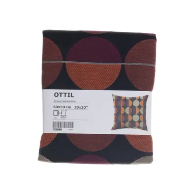 Cushion cover (Black, Orange, Red, Multicolored) from IKEA Cotton, Polyester