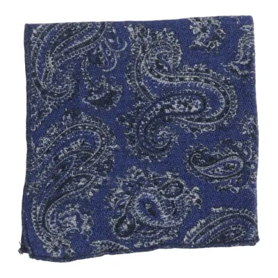 Zakdoek (Blauw, Meerkleurig) van A.Christensen Polyamide, Wol
