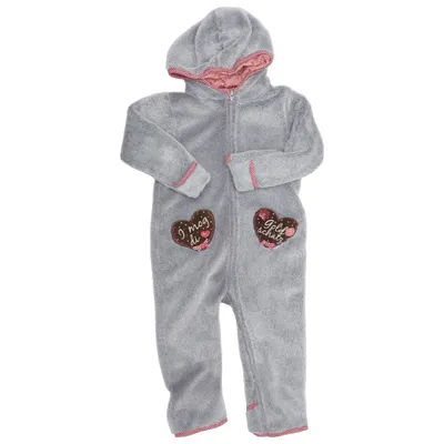 Grenouillère (Gris, Rose) de Bondi Polyester