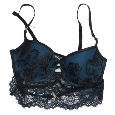 BH (Blå, Sort) fra Doutzen's Stories by Hunkemöller Elastan, Polyamid, Polyester