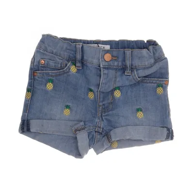 Denim shorts (Blue, Multicolored) from Lindex Cotton