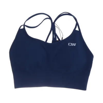 Sports bra (Blue) from ICIW Elastane, Nylon, Recycled polyester