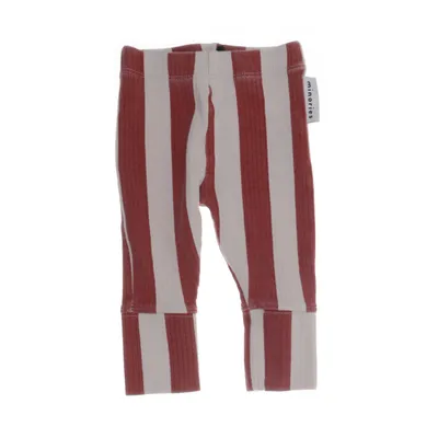 Leggings (Rød, Beige) fra Minories Bomuld, Elastan