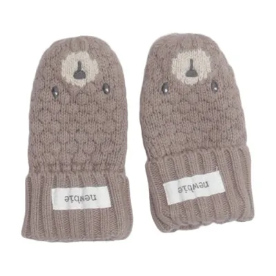 Mittens (Brown) from Newbie by KappAhl
