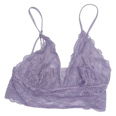Bralette (Purple) from Understatement Cotton, Elastane, Polyamide