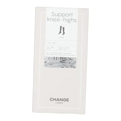 Knästrumpor (Svart) från Change Lingerie