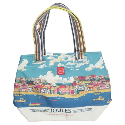 Canvas tas (Blauw, Meerkleurig) van Joules Katoen, Polyester