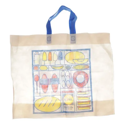 Canvas bag (Beige, Multicolored) from Lidl
