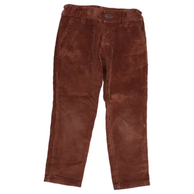Corduroy pants (Brown) from Dallago Cotton, Elastane