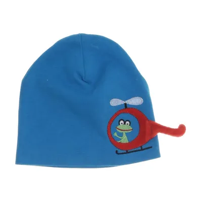 Mössa (Blå, Flerfärgad) från Lipfish Bomull, Polyester