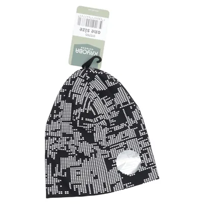 Beaniemössa (Svart, Vit) från Kayoba Bomull, Polyester